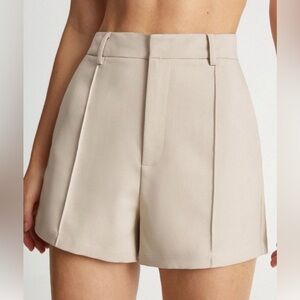 NWT COMMENSE HIGH WAISTED TROUSER SHORTS